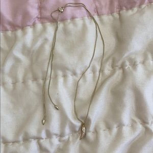 Kendra Scott Gold Dainty Charm Adjustable Necklace